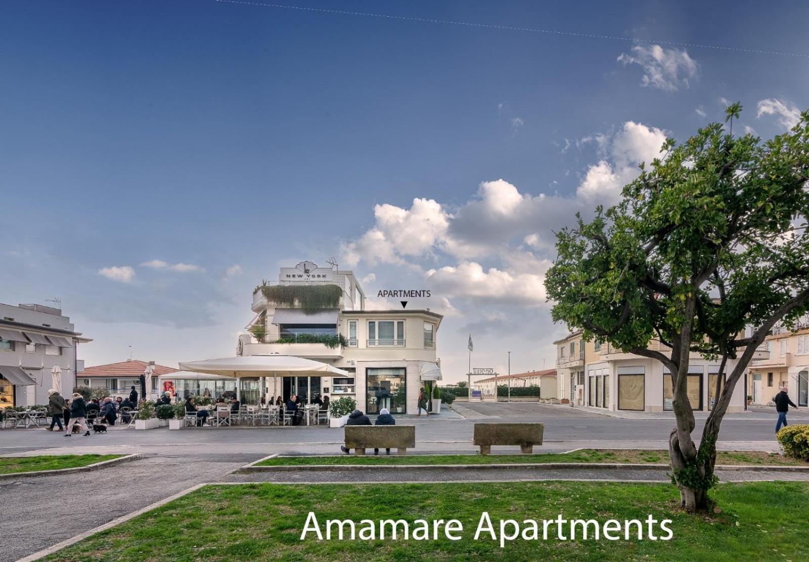 Amamare Apartments Viareggio Dış mekan fotoğraf